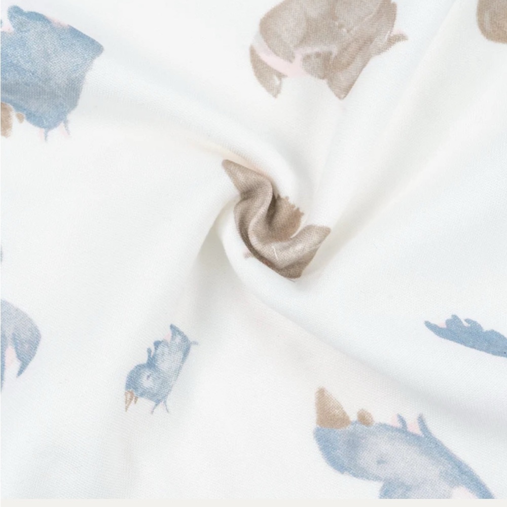 Nest Designs Bamboo Burp 'n Bib in Serengeti 2x 2 Packs 4 pieces total) - Picture 5 of 5